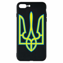 Чохол для iPhone 8 Plus Герб України (двокольоровий) - PrintSalon