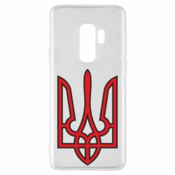 Чохол для Samsung S9+ Герб України (двокольоровий) - PrintSalon