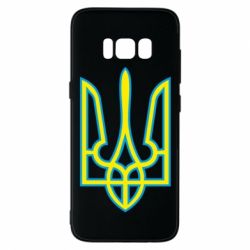 Чехол для Samsung S8 Герб України (двокольоровий)