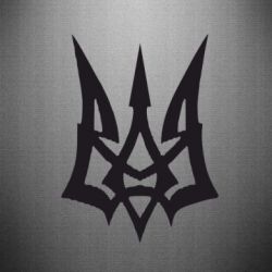 Наклейка Герб України новий