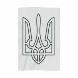 Полотенце с принтом Герб України (полий) - PrintSalon