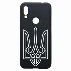 Чехол для Xiaomi Redmi 7 Герб України (полий) - PrintSalon