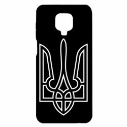 Чехол для Xiaomi Redmi Note 9S/9Pro/9Pro Max Герб України (полий) - PrintSalon