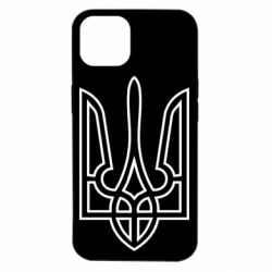 Чехол для iPhone 14 Герб України (полий) - PrintSalon