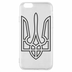 Чехол для iPhone 6/6S Герб України (полий) - PrintSalon