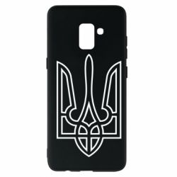 Чехол для Samsung A8+ 2018 Герб України (полий) - PrintSalon