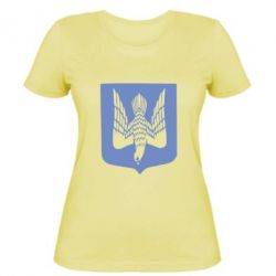 Женская футболка Герб України сокіл - PrintSalon