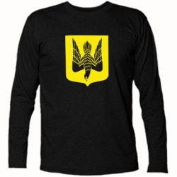 Футболка с длинным рукавом Герб України сокіл - PrintSalon