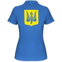 Женское поло Герб України сокіл - PrintSalon