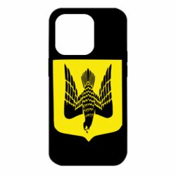 Чехол для iPhone 14 Pro Герб України сокіл - PrintSalon