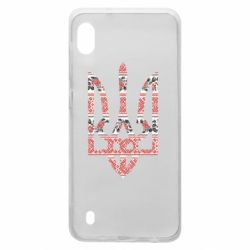 Чохол для Samsung A10 Герб України з національніми візерунками