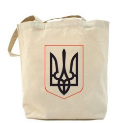 Эко-сумка Герб України з рамкою - PrintSalon