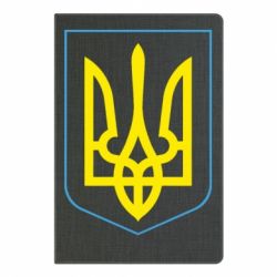 Блокнот с принто Герб України з рамкою - PrintSalon