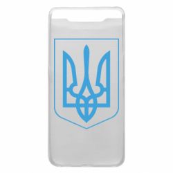 Чехол для Samsung A80 Герб України з рамкою - PrintSalon