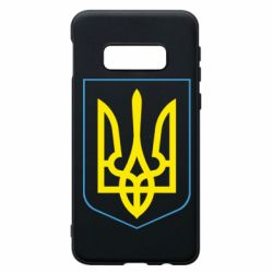 Чехол для Samsung S10e Герб України з рамкою - PrintSalon