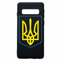Чехол для Samsung S10 Герб України з рамкою - PrintSalon