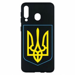 Чехол для Samsung M30 Герб України з рамкою - PrintSalon