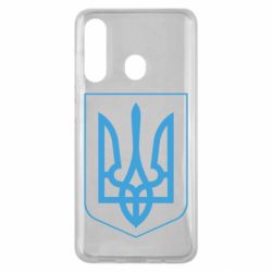 Чехол для Samsung M40 Герб України з рамкою - PrintSalon