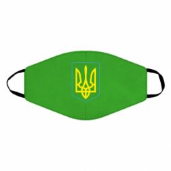 Маска многоразовая Герб України з рамкою - PrintSalon