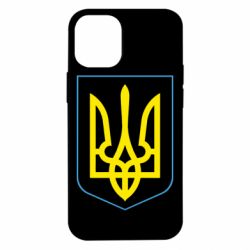 Чехол для iPhone 12 mini Герб України з рамкою - PrintSalon