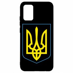Чехол для Samsung A02s/M02s Герб України з рамкою - PrintSalon