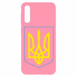 Чехол для Samsung A50 Герб України з рамкою - PrintSalon