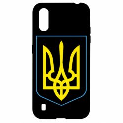 Чехол для Samsung A01/M01 Герб України з рамкою - PrintSalon