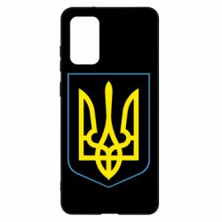 Чехол для Samsung S20+ Герб України з рамкою - PrintSalon