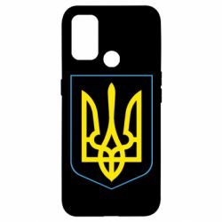Чехол для Oppo A53/A32/A33 Герб України з рамкою - PrintSalon