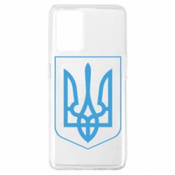 Чехол для Oppo A74 4G Герб України з рамкою - PrintSalon