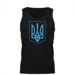 Мужская майка Герб України з рамкою - PrintSalon