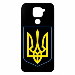 Чехол для Xiaomi Redmi Note 9/Redmi 10X Герб України з рамкою - PrintSalon