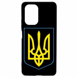 Чехол для Xiaomi Poco F3/K40 Герб України з рамкою - PrintSalon