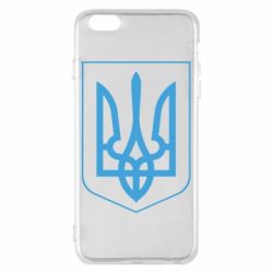 Чехол для iPhone 6 Plus/6S Plus Герб України з рамкою - PrintSalon