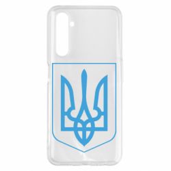 Чехол для Realme 6 Pro Герб України з рамкою - PrintSalon