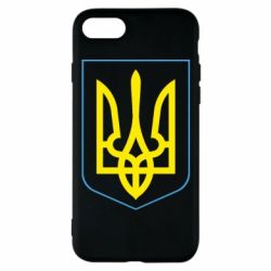 Чехол для iPhone 7 Герб України з рамкою - PrintSalon