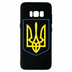 Чехол для Samsung S8 Герб України з рамкою