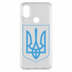 Чехол для Xiaomi Mi A2 Герб України з рамкою - PrintSalon