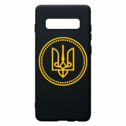 Чехол для Samsung S10+ Герб України - PrintSalon
