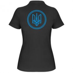 Женское поло Герб України - PrintSalon