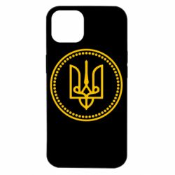 Чехол для iPhone 14 Герб України - PrintSalon