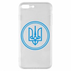 Чехол для iPhone 8 Plus Герб України - PrintSalon
