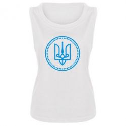 Женская майка Герб України - PrintSalon