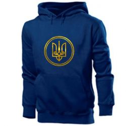 Мужская толстовка Герб Украины  Голограмма