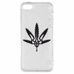 Чохол для iphone 5/5S/SE Герб України Канабіс - PrintSalon