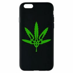 Чохол для iPhone 6/6S Герб України Канабіс - PrintSalon