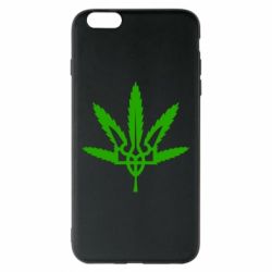 Чохол для iPhone 6 Plus/6S Plus Герб України Канабіс - PrintSalon