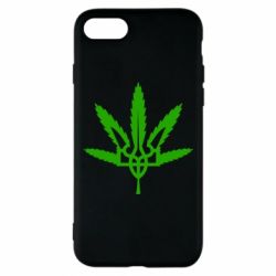 Чохол для iPhone 8 Герб України Канабіс