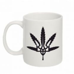 Чашка 320ml Герб України Канабіс - PrintSalon