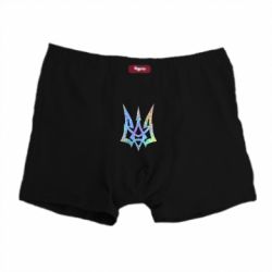 Трусы-боксеры Герб Украины новый Голограмма